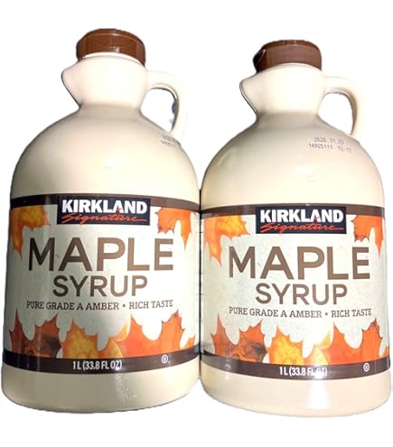 Amazon | KIRKLAND(カークランド) 有機メープルシロップ アンバー
